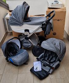 Trio MOMON After 59 Le Bebe COMPLETO accessori