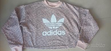 felpa crop Adidas tg 44 Veste M