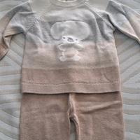 completino 2 pezzi neonato