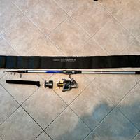 Canna da pesca Surfcasting e mulinello