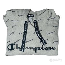 Felpa Champion 276, grigia con cappuccio  taglia M