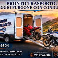 Furgone con autista Trasporti vari