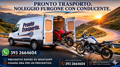 Furgone con autista Trasporti vari