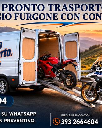 Furgone con autista Trasporti vari