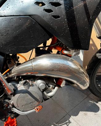 scarico pancia espansione fmf fatty ktm exc 125