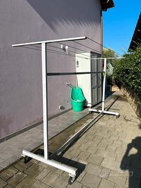 Stendibiancheria professionale in metallo