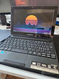 laptop Emachines PAV70 con Linux batteria rotta