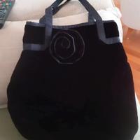 Borsa vintage in velluto 