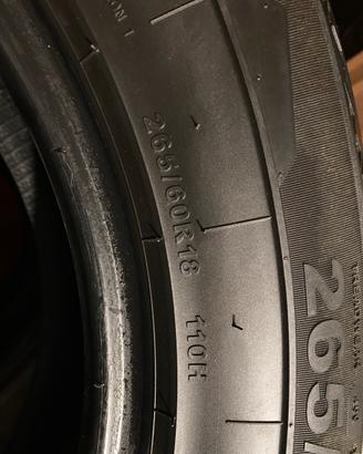 Pneumatici 265/60 R18 110H M+S
