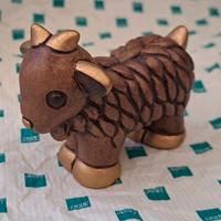 Thun capretta Marrone Presepe classico no scatolo