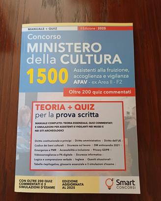 Libro Concorso Ministero della Cultura 