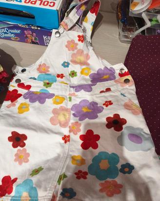 salopette da bambina 140 cm come nuova