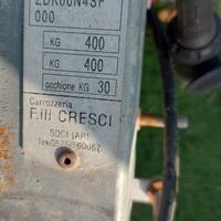 carrello stradale per barca-gommone