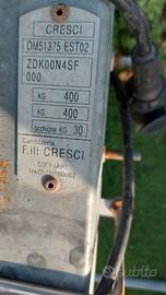 carrello stradale per barca-gommone