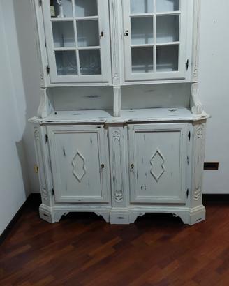 Credenza stile rustico colore bianco 