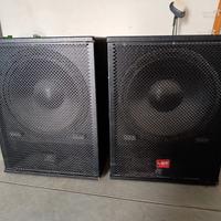 LEM T5SA coppia di subwoofer amplificati 500W