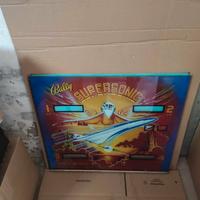 VETRI FLIPPER E CABINET  VINTAGE VARI