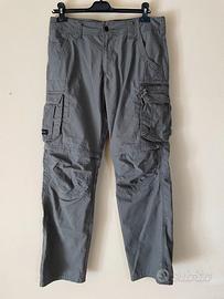 Pantaloni cargo trekking Quechua Travel 100 Modul