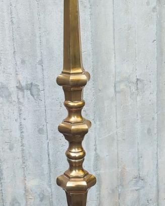 Grande candelabro in puro ottone