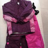 set neve bambina  3/5 anni