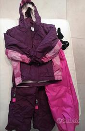 set neve bambina  3/5 anni