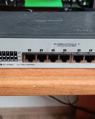 Switch 8 porte managed HP ProCurve 1700-8 1 Porta