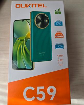 Smartphone Oukitel C59 Grigio Dual SIM GPS 4G