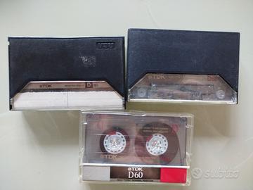 3 musicassette TDK D60