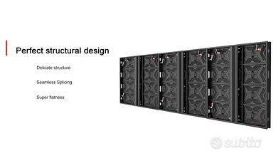 Maxischermo LED 2x2mt o 4x1mt P3.9 NUOVO