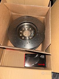 Dischi forati+ pastiglie golf 7 nuovi