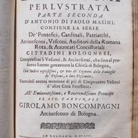 Bologna perlustrata - ediz. originale del 1666