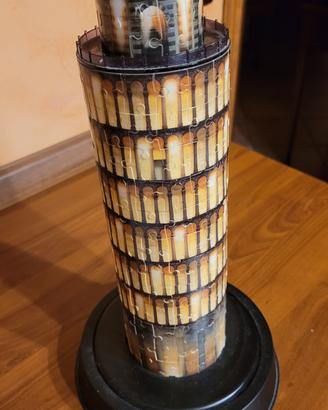 Puzzle 3D Torre di Pisa con luce led 