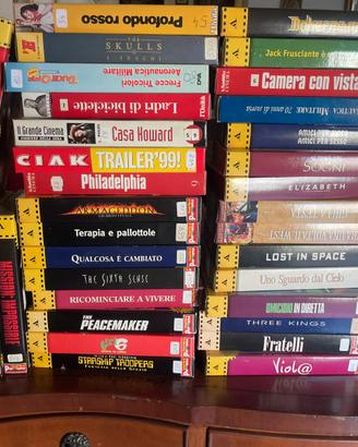 Lotto VHS Film Vari – oltre 40 titoli