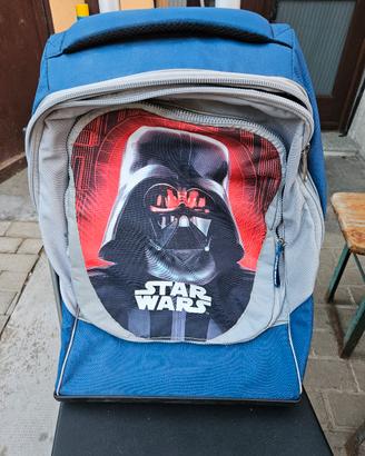 trolley/zaino scuola/tempo libero STAR WARS