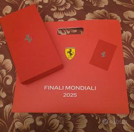 busta e scatola ferrari originale