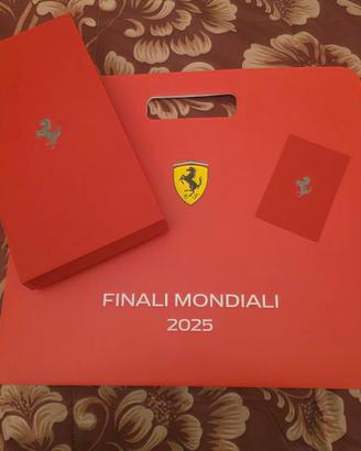 busta e scatola ferrari originale