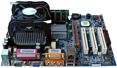 Scheda madre retro PC