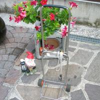 carrello metallo porta valigia a 2 ruote "RONCATO"