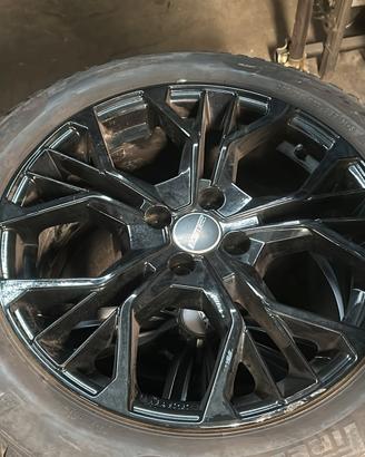 Gomme Pirelli 205/55 R17 + cerchi il lega MAK 