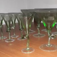 Servizio Vintage 12 pz: 6 Coppe  + 6 Bicchierini 