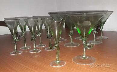 Servizio Vintage 12 pz: 6 Coppe  + 6 Bicchierini 