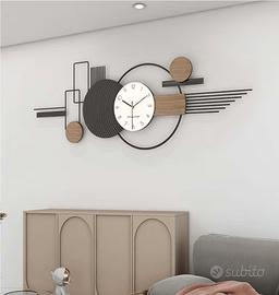orologio da parete moderno 130x45cm