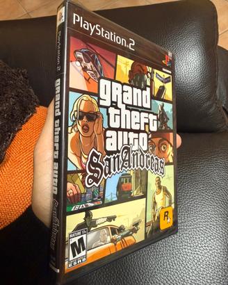 GTA SAN ANDREAS PS2 NUOVO PRIMA STAMPA AMERICANA
