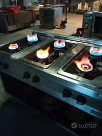 Cucina sei fuochi gpl