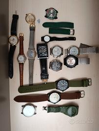 Orologi uomo donna Sector, Bulova e swatch