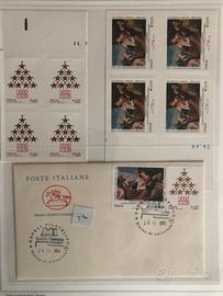 Francobolli Italia - tematica natale
