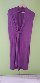 Vestito donna viola Zara