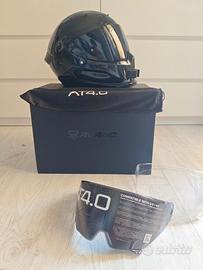 Casco Moto Ruroc Atlas 4.0 Nero Lucido + 3 Visiere