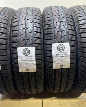 4 gomme 215 75 16c toyo a42478