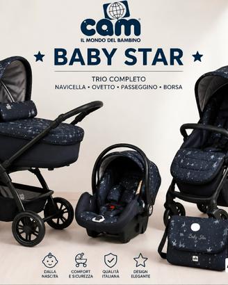Trio CAM Baby Star - Set completo